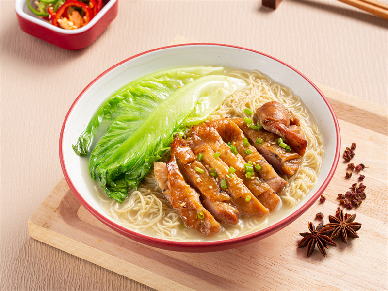照烧鸡扒汤面