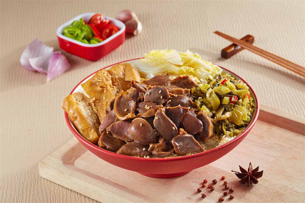 鸭肾饭